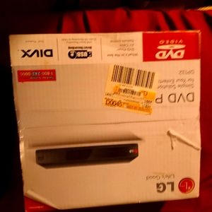 LG DVD player black